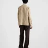 Chaqueta de algodón de botonadura sencilla Chaqueta de algodón de botonadura sencilla