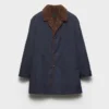 Chaqueta de algodón y piel de oveja