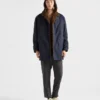 Chaqueta de algodón y piel de oveja