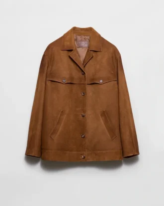Chaqueta de ante