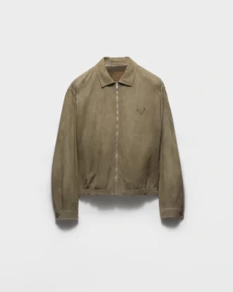 Chaqueta de ante