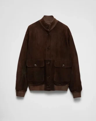Chaqueta de ante
