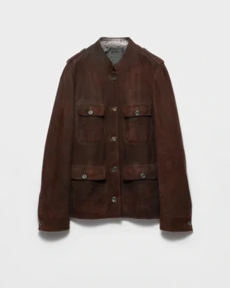 Chaqueta de ante