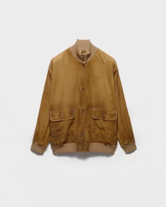 Chaqueta de ante