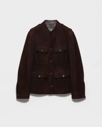 Chaqueta de ante