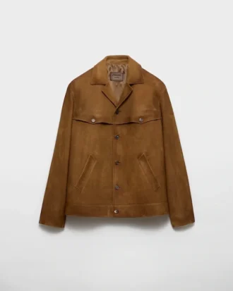 Chaqueta de ante