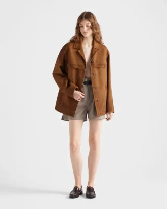 Chaqueta de ante
