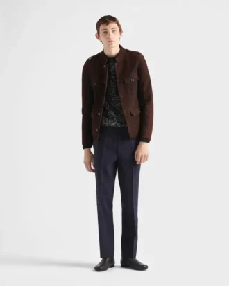 Chaqueta de ante