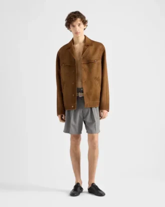 Chaqueta de ante