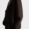Chaqueta de ante laminado Chaqueta de ante laminado