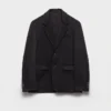 Chaqueta de cachemira de botonadura simple Chaqueta de cachemira de botonadura simple