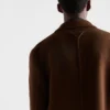 Chaqueta de cachemira de doble botonadura Chaqueta de cachemira de doble botonadura