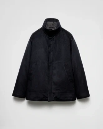 Chaqueta de cachemira de peso medio