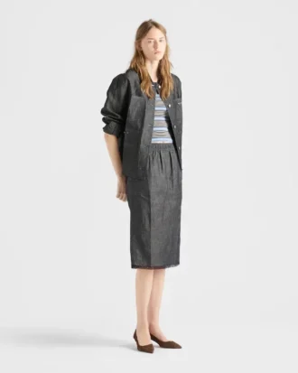 Chaqueta de cambray