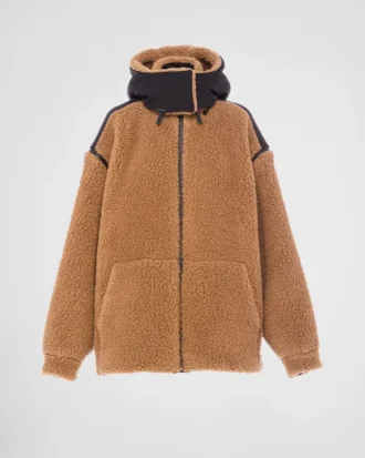 Chaqueta de doble forro polar y tejido técnico reciclado