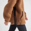 Chaqueta de doble forro polar y tejido técnico reciclado Chaqueta de doble forro polar y tejido técnico reciclado