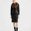 Chaqueta de doble tweed de botonadura sencilla Chaqueta de doble tweed de botonadura sencilla