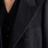 Chaqueta de lana cruzada Chaqueta de lana cruzada