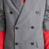 Chaqueta de lana cruzada Chaqueta de lana cruzada