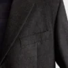 Chaqueta de lana de botonadura sencilla Chaqueta de lana de botonadura sencilla