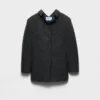 Chaqueta de lana de Shetland de botonadura sencilla Chaqueta de lana de Shetland de botonadura sencilla