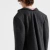 Chaqueta de lana de Shetland de botonadura sencilla Chaqueta de lana de Shetland de botonadura sencilla