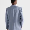 Chaqueta de lana y mohair de botonadura sencilla Chaqueta de lana y mohair de botonadura sencilla