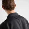Chaqueta de lana y seda de un solo pecho Chaqueta de lana y seda de un solo pecho