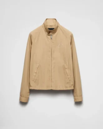 Chaqueta de mezcla de algodón
