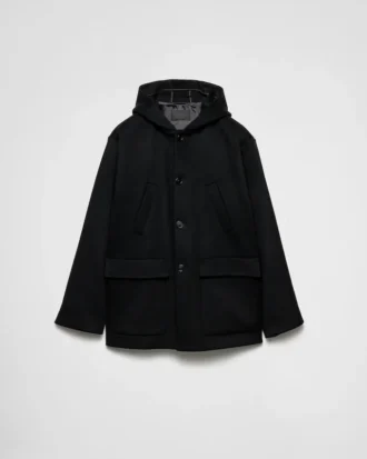 Chaqueta de mezcla de lana Chaqueta de mezcla de lana