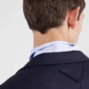 Chaqueta de mezcla de lana de un solo pecho Chaqueta de mezcla de lana de un solo pecho