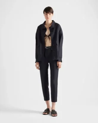 Chaqueta de mohair de cabrito