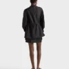 Chaqueta de mohair de cabrito teñida en prenda Chaqueta de mohair de cabrito teñida en prenda