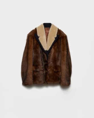 Chaqueta de piel de oveja