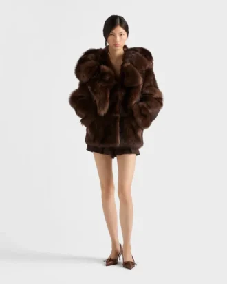 Chaqueta de piel de oveja