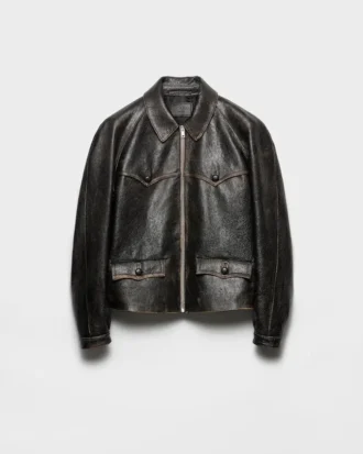 Chaqueta de piel napa