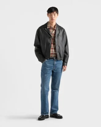 Chaqueta de piel napa