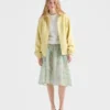 Chaqueta de piel napa con capucha Chaqueta de piel napa con capucha