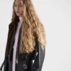 Chaqueta de piel y borreguillo Chaqueta de piel y borreguillo