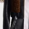 Chaqueta de piel y borreguillo Chaqueta de piel y borreguillo