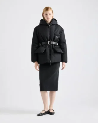 Chaqueta de plumón con capucha Re-Nylon