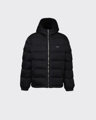 Chaqueta de plumón corta de Re-Nylon Chaqueta de plumón corta de Re-Nylon