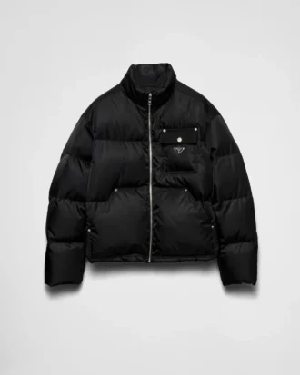 Chaqueta de plumón corta de Re-Nylon Chaqueta de plumón corta de Re-Nylon