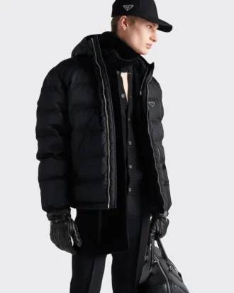 Chaqueta de plumón corta de Re-Nylon Chaqueta de plumón corta de Re-Nylon
