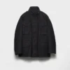 Chaqueta de plumón de algodón de peso medio
