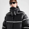 Chaqueta de plumón de tejido técnico ligero de peso medio Chaqueta de plumón de tejido técnico ligero de peso medio
