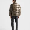 Chaqueta de plumón Re-Nylon de peso medio