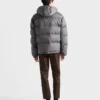 Chaqueta de plumón y lana de peso medio