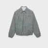 Chaqueta de popelín a cuadros Chaqueta de popelín a cuadros