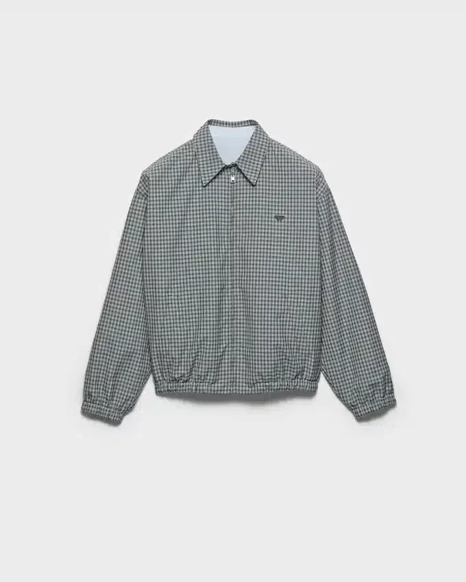 Chaqueta de popelín a cuadros Chaqueta de popelín a cuadros